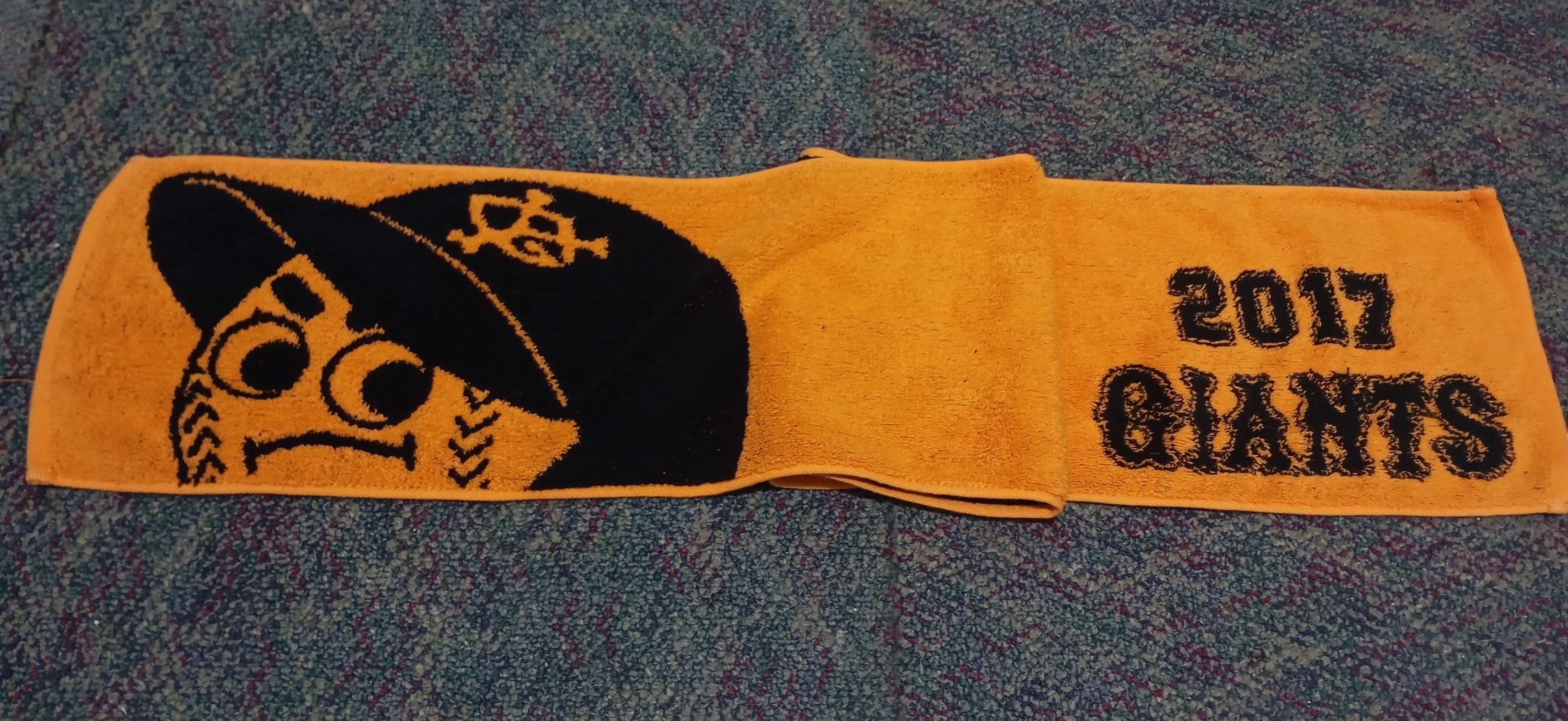 Vintage Yomiuri Giants Hand Towel Yomiuri Giants Towel