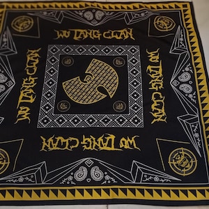 【激レア‼︎】WU-TANG CLAN バンダナ Wu Tang Clan Bandana - Etsy