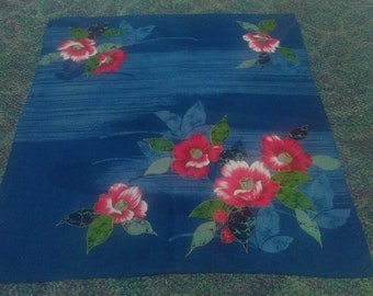 Vintage Japanese Handkerchief Pocket Square Scarf
