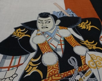 Vintage Japanese Handkerchief Pocket Square Scarf Bandana