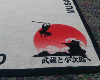 Vintage Japanese Handkerchief Pocket Square Scarf