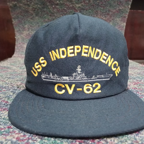 Vintage nood Amerikaanse militaire hoed cap