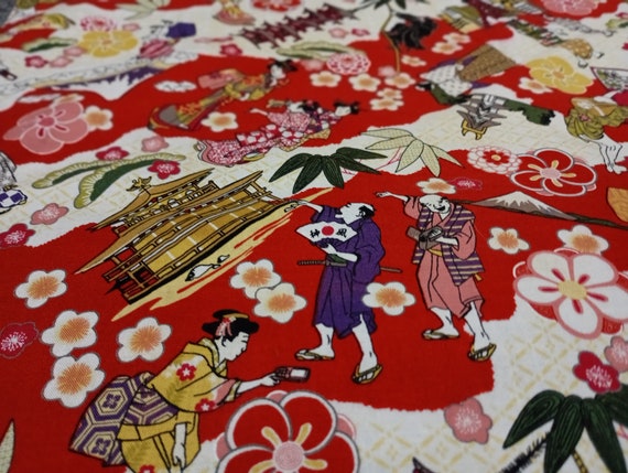 Vintage Japanese Handkerchief Pocket Square Scarf… - image 2
