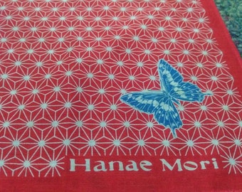 Vintage Hanae Mori Handkerchief Pocket Square