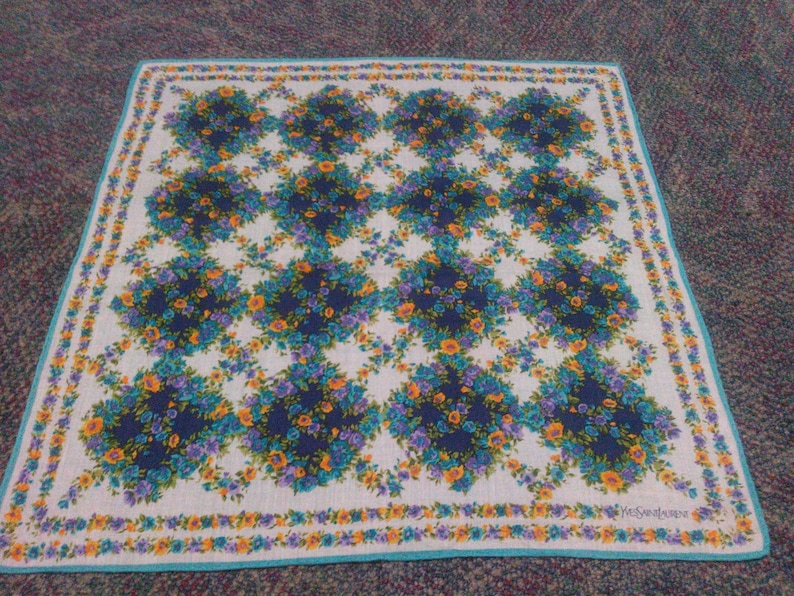 saint laurent pocket square