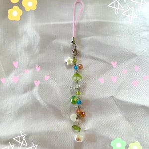 Apple/ Flower Phone Charm