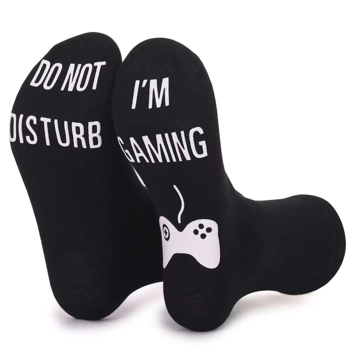 Do Not Disturb Gaming Socks. Unisex Socks One Size Fits All. Non Slip