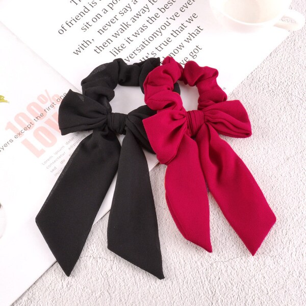 Bow Scrunchie Etsy