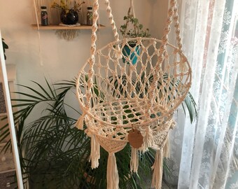 Macrame cat swing "Mieze"