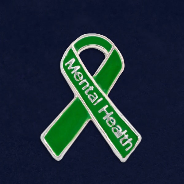 Mental Health Support Ribbon, Pin