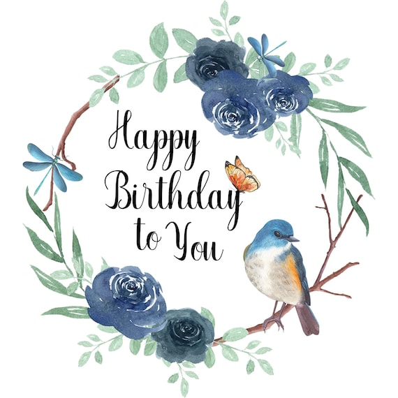 Edition Colibri Carte D'anniversaire - Un Joli Cadeau Avec Des Fleurs