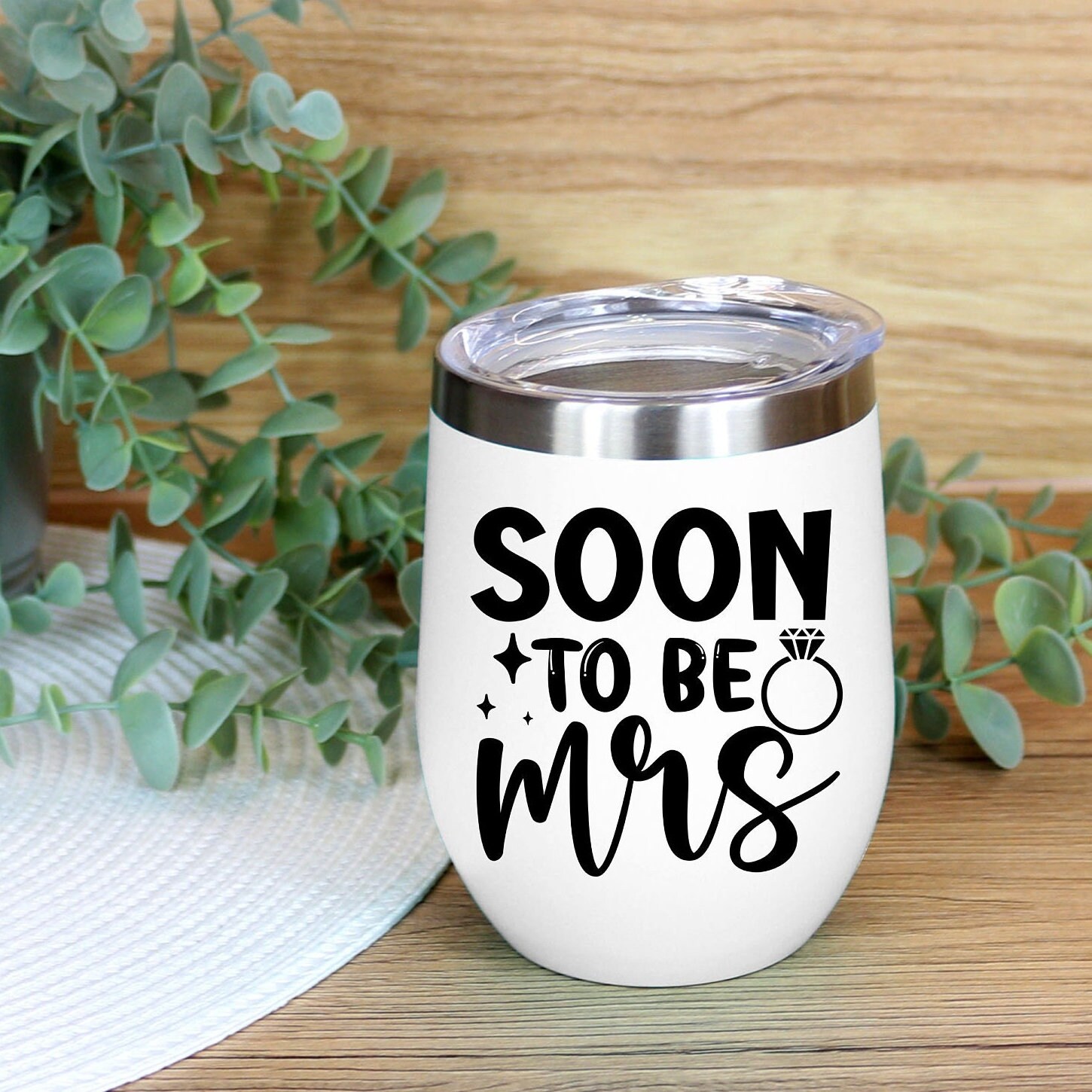 "In My Wifey Era" Glass Tumbler Set - Bridal Shower Gift For Bride To Be