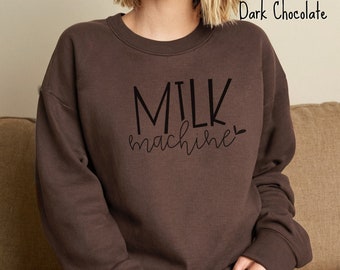 Funny Breastfeeding Exclusively Pumping Sweatshirt Gift for New Mom Nursing Mother Breastfeeding Mama Sweater Crewneck