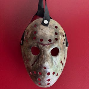 Jason Vorhees mask “Friday The 13th 2009” hockey mask image 1