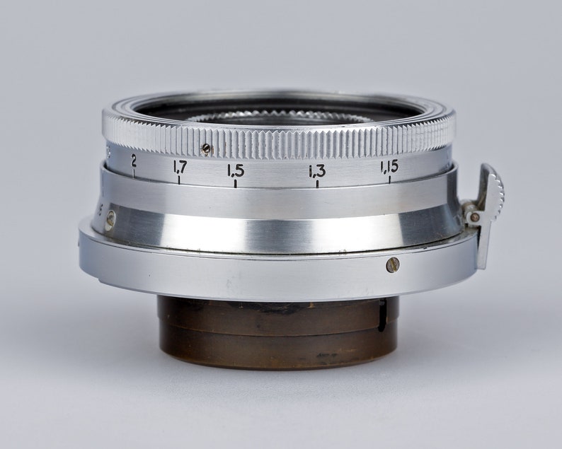 Objetivo Contax RF Delft Minor 35 mm f3.5 antiguo y poco común con visor imagen 3