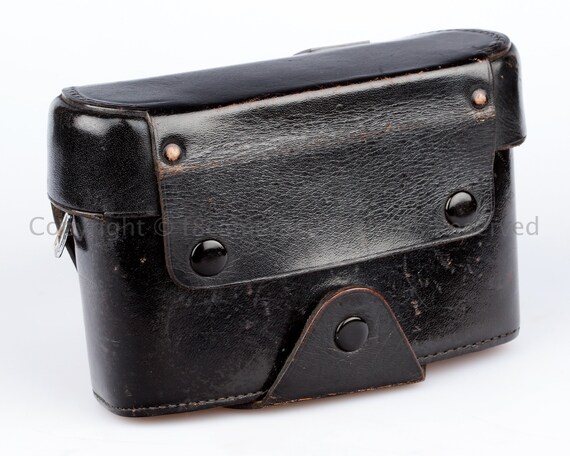 Étui Leica Leitz ETTWO Ancien Et Rare – Cuir Avec Bandoulière, Pour Leica I, II, III, Bon état