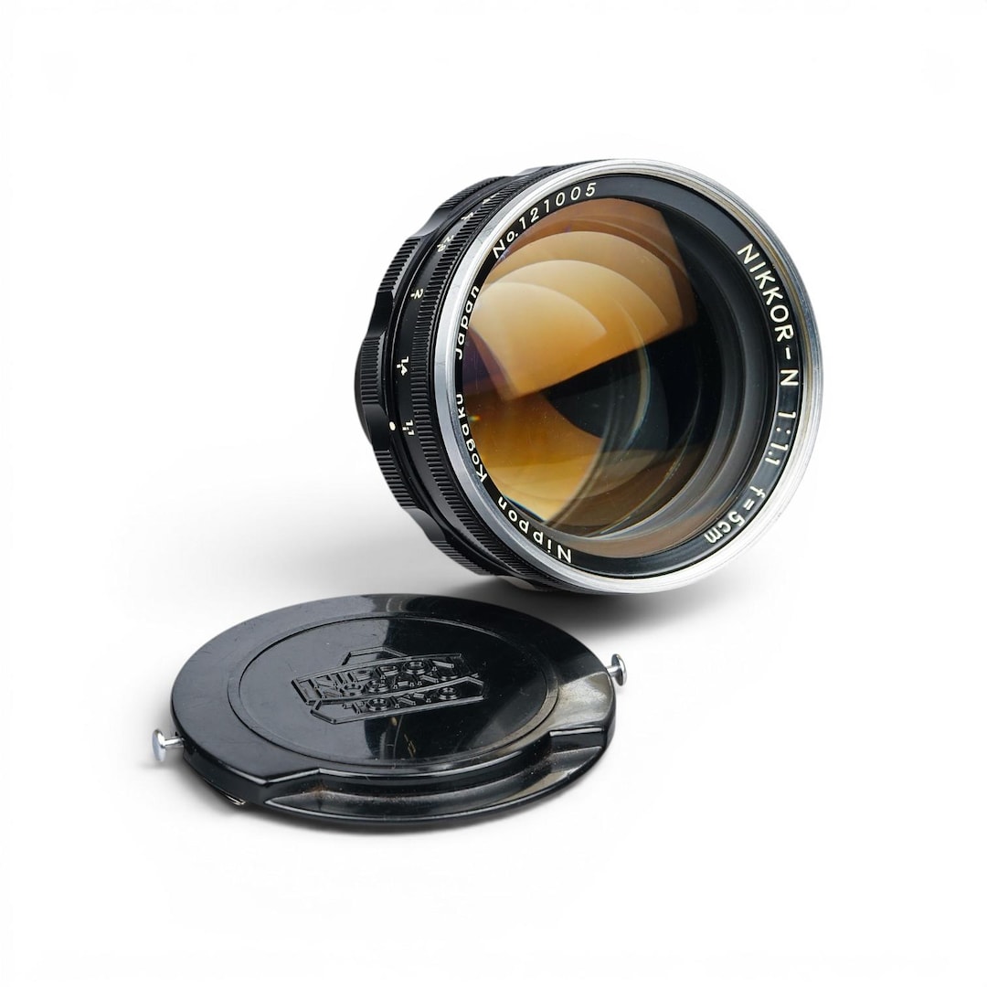 Nikon Nikkor-n 50mm F1.1 S Mount Lens Nippon Kogaku Rare Vintage