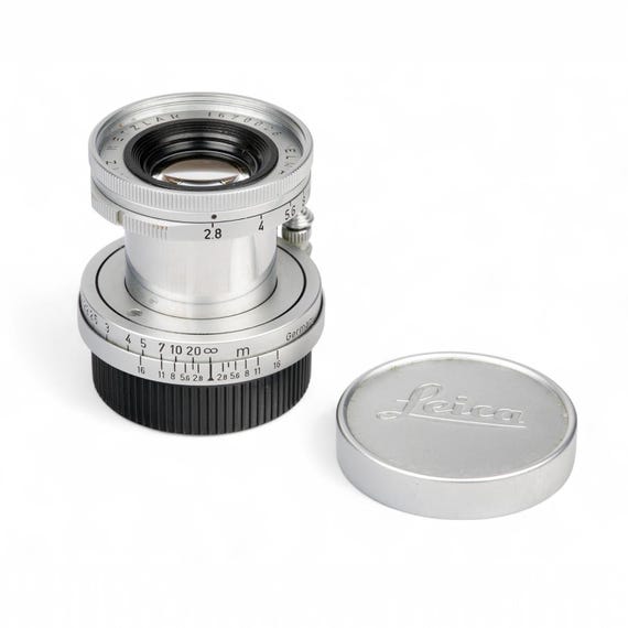 14959 現状特価 Leitz Leica Elmar 5cm F2.8 Leica Leitz ELMAR 5cm 50mm F2.8 50/2.8 LTM Mount 1959 - Etsy