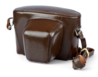 Vintage Leicaflex SL Leather Camera Case with Strap