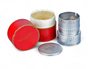 Objetivo auxiliar gran angular Angenieux Retro-Zoom K2 de 5,5-25 mm - Cámara vintage de colección