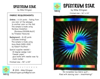 Spectrum Star (96" x 115”)