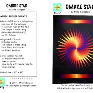 Ombre Star (60" x 81”)
