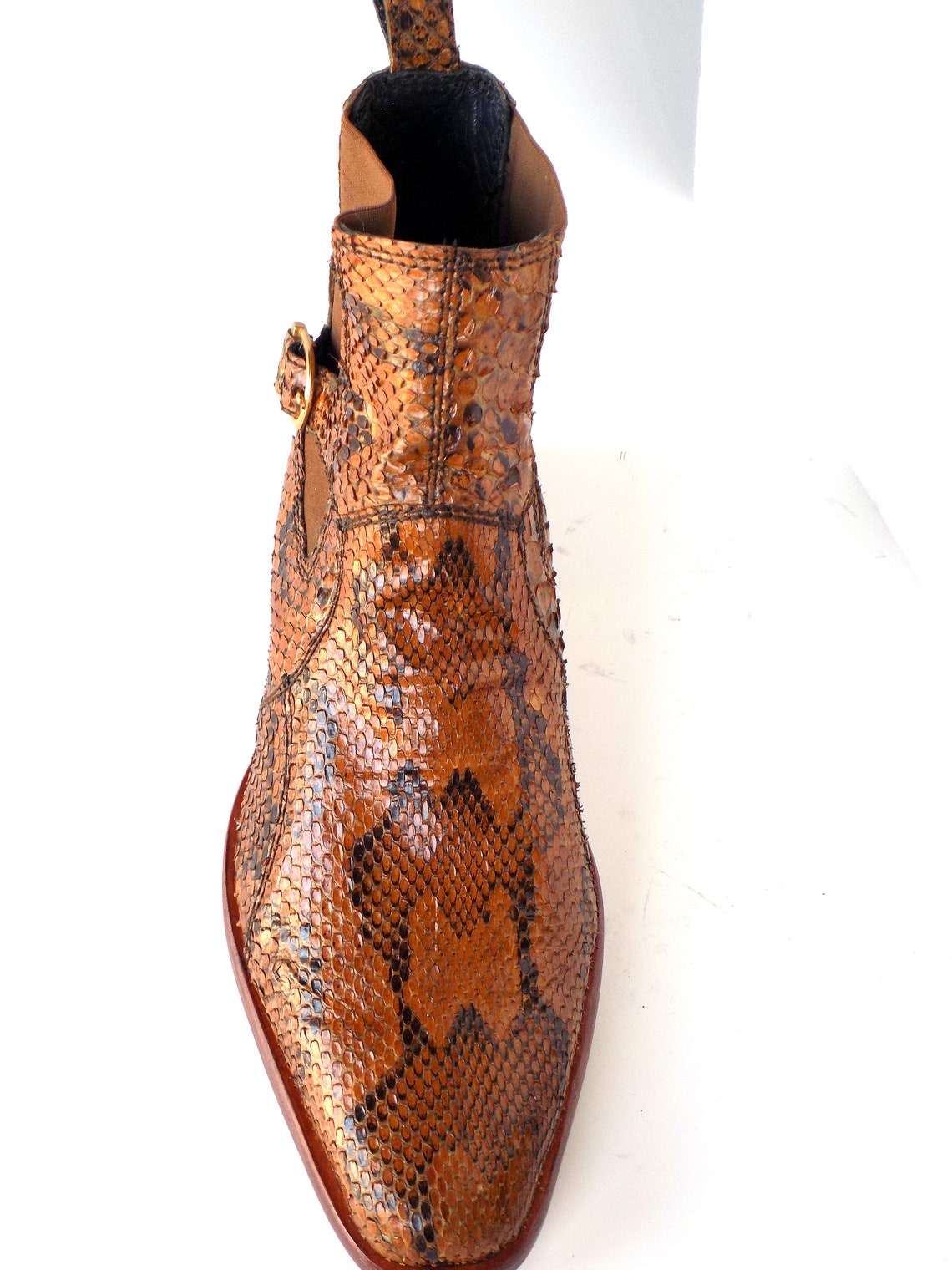 Handcrafted Genuine Snake Skin Shoe | Etsy