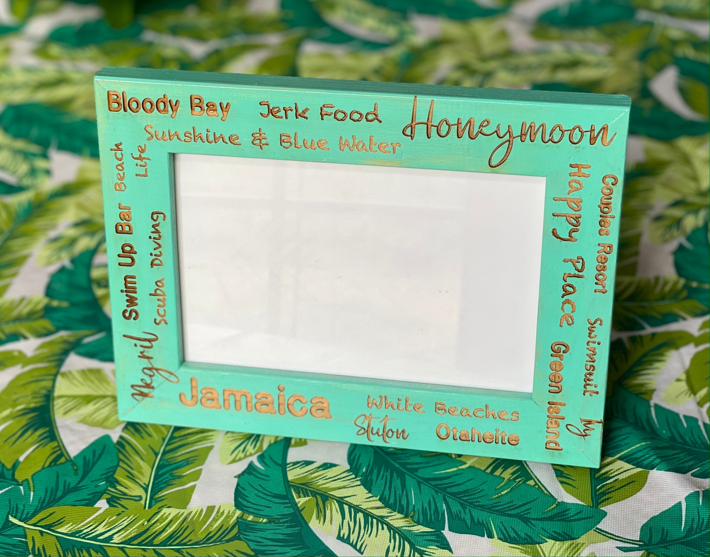 Personalized Picture Frame Vacation Picture Frame National Etsy