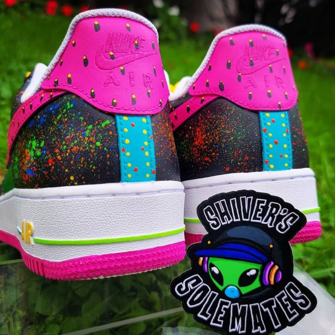 Custom Air Force 1 Air Force 1 Watermelon Custom Air Etsy