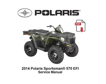 Polaris Sportsman 450 / 570 Service & Repair Manual – 2017-2023 (USB Flash Drive)
