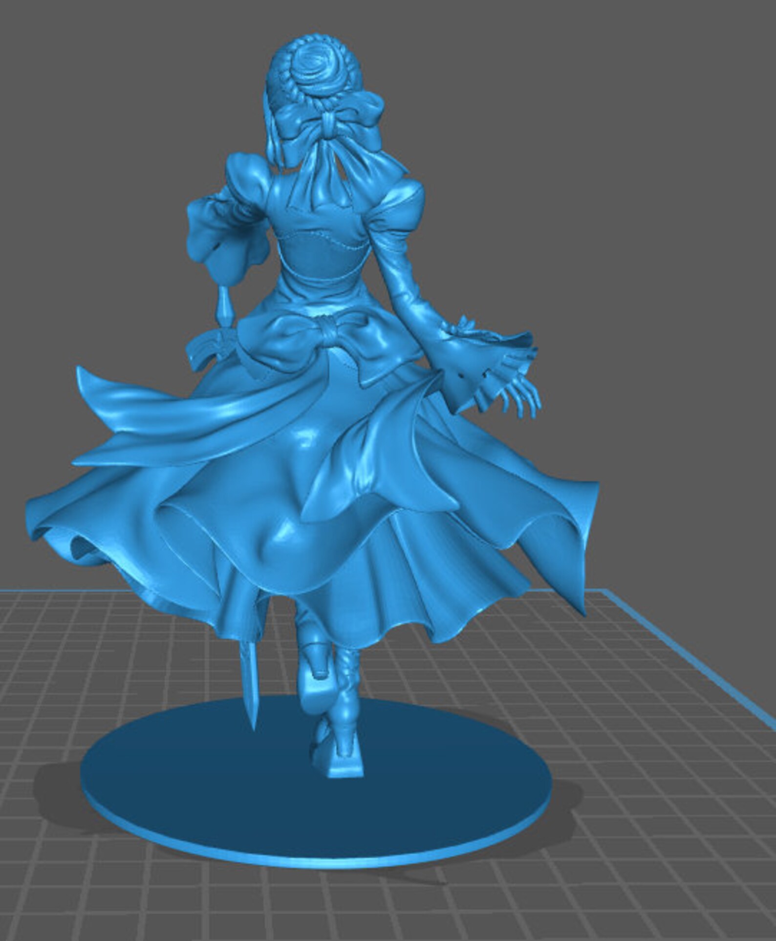 Fate Saber With Sword Whole STL 3D Model Print | Etsy