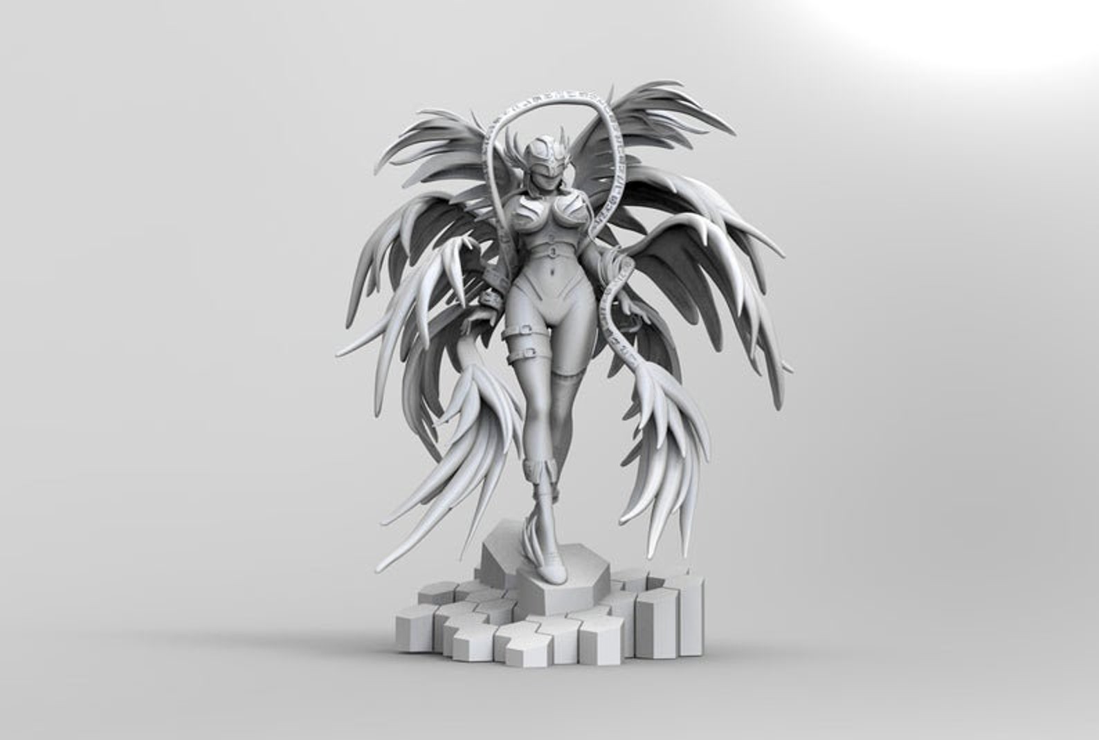 digimon angewomon statue