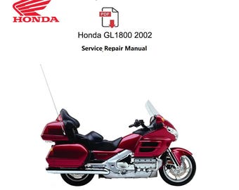 Descarga el manual de servicio y reparación en PDF para Honda GL1800/GL1800A 2002