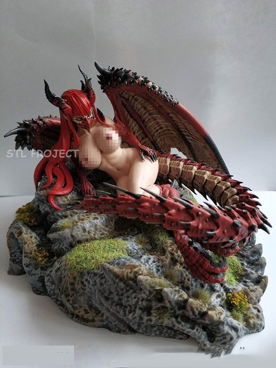 Sexy Monster Hunter Succubus LO6 NSFW Split Pack STL 3D Model Print - Etsy