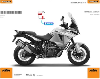 KTM 2015 - 1290 Super Adventure Manuale di assistenza e riparazione in formato PDF da scaricare