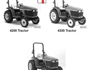 John Deere 4200 4300 4400 TM1677 Kompakttraktor Technische Reparatur Service Handbuch PDF