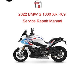 2022 BMW S 1000 XR K69 Service Repair Workshop Manual PDF Download