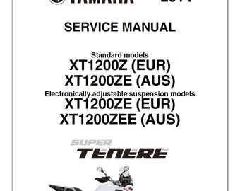 Yamaha XT1200 Z / ZE 2014 - 2016 Super Tenere Ténéré Repair