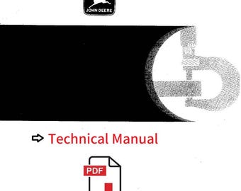 John Deere 4040 & 4240 - TM1181 Service Manual Tractor Repair Shop Technical PDF Download