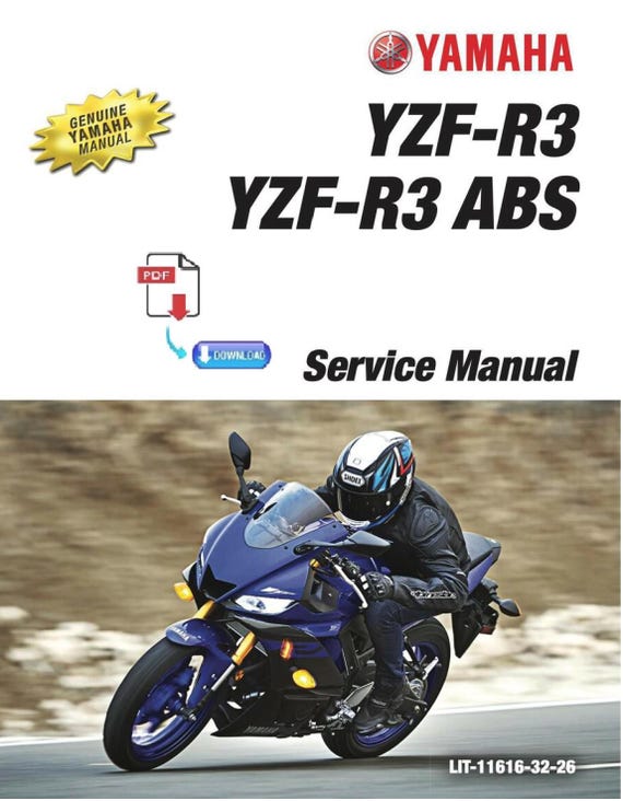 ヤマハ YZF R3 2019-2021 修理サービスマニュアル PDF ダウンロード
