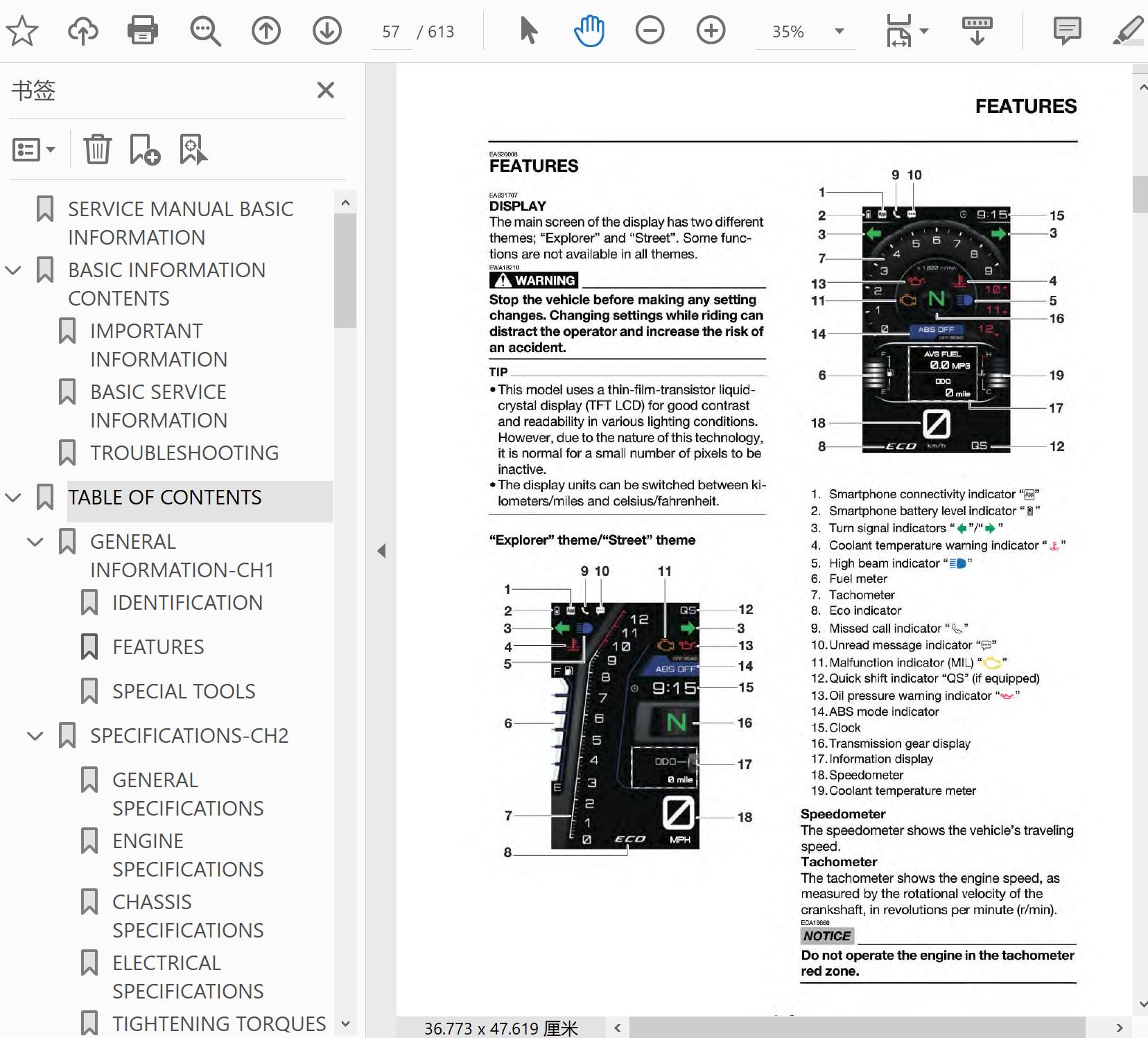2024年式ヤマハ テネレ700 修理サービスマニュアル PDF ダウンロード