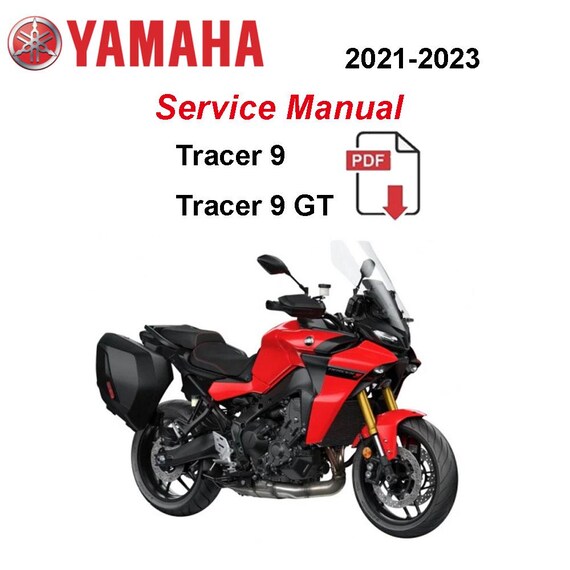 Yamaha 2021 - 2023 Tracer 9 GT MTT890 MTT890D Motorrad Service
