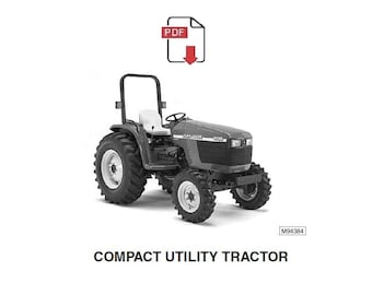 Manual de servicio técnico de reparación del tractor utilitario compacto John Deere 4500 4600 4700 TM1679 (PDF)