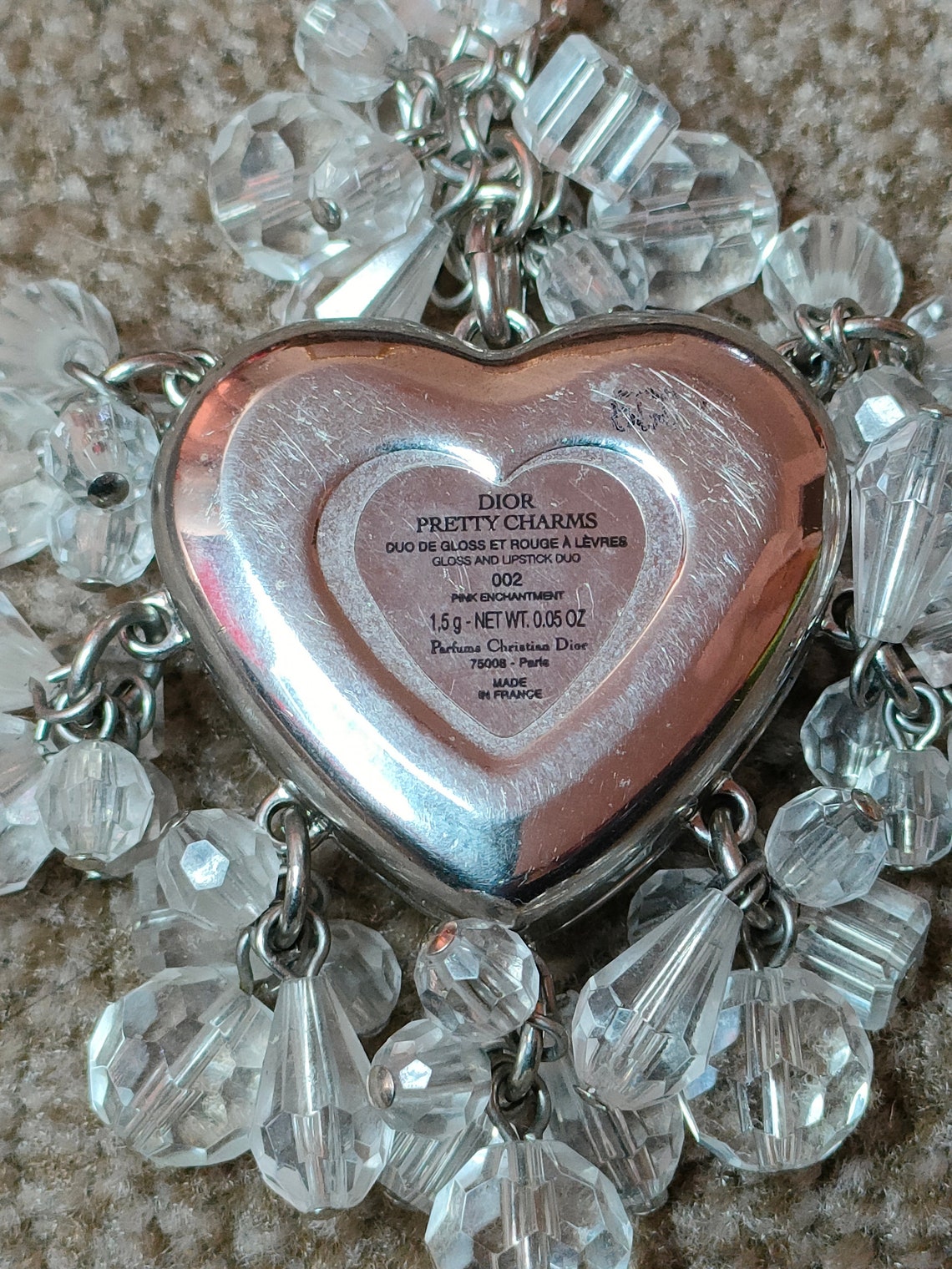 Dior Pretty Charms 002 Pink Enchantment Lip Gloss JEWEL Etsy