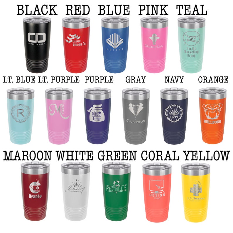 2nd That Coffee Tumbler Insulated Coffee Tumbler With Lid Etsy