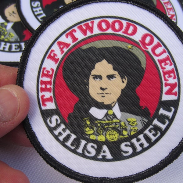 Durable Fatwood Queen Patches for hiking packs and vests by Shlisa Shell from You-Tube.