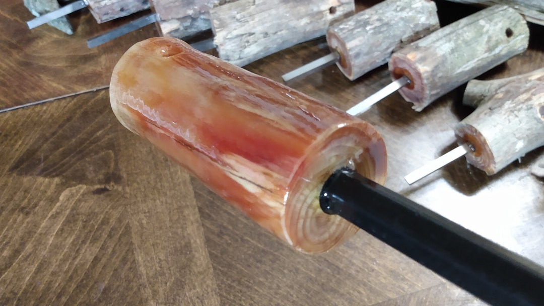 Ferro Rod Bushcraft 5 Long Hexagon Ferrocerium / Mischmetal Rod With a