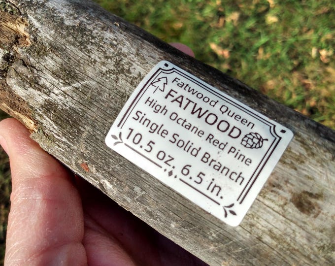 Red Pine Fatwood | Single Solid Branch | for Fire Starter - Etsy
