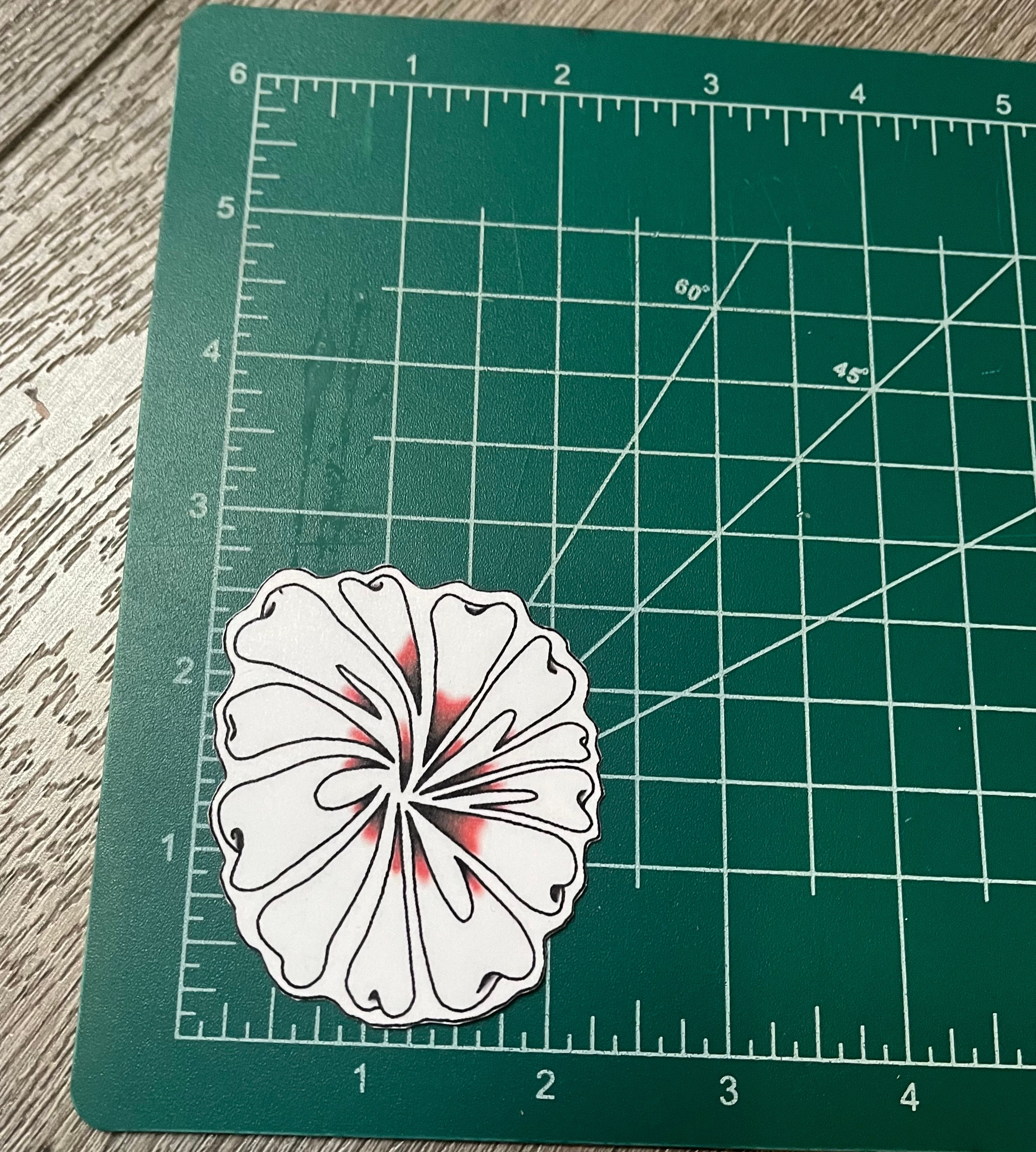 Clutter Tooth Sticker - Etsy