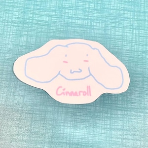Dumme Sanrio Sticker: Cinnamonroll (Zinnrolle)